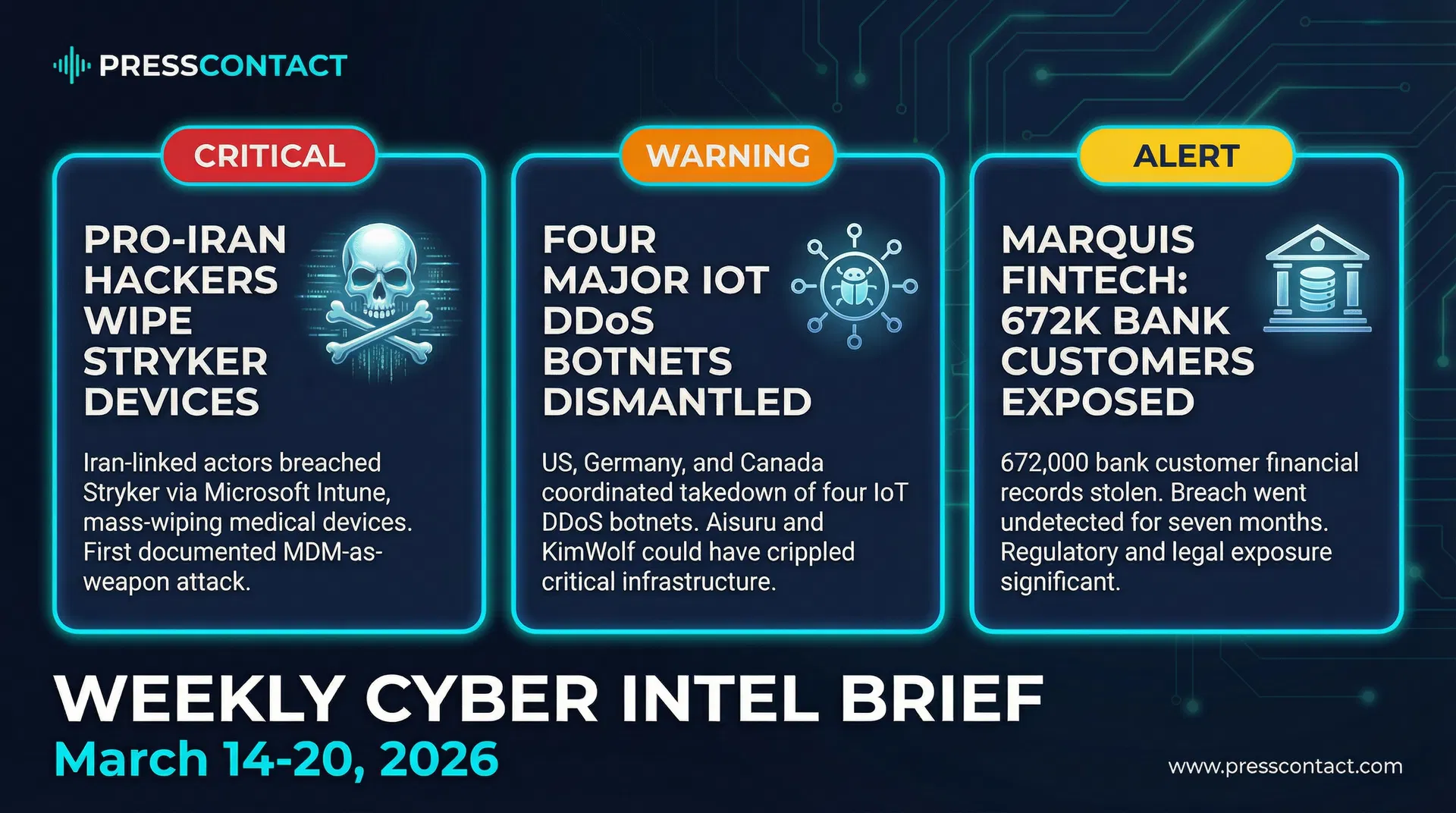 Weekly Cyber Intel Brief - Week of March 14-20, 2026