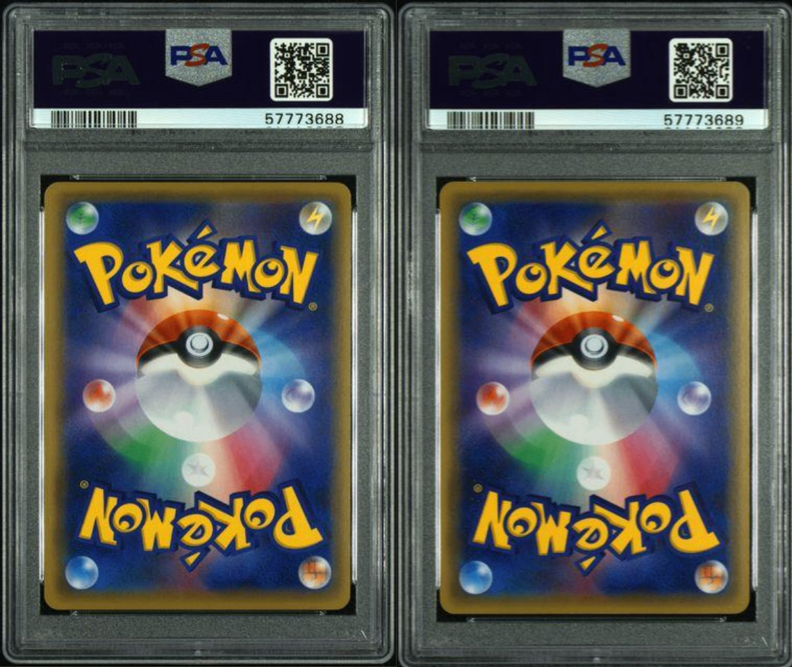 2016 POKEMON JAPANESE XY PROMO #294 #296 FA/MARIO FA/LUIGI PIKACHU - Back