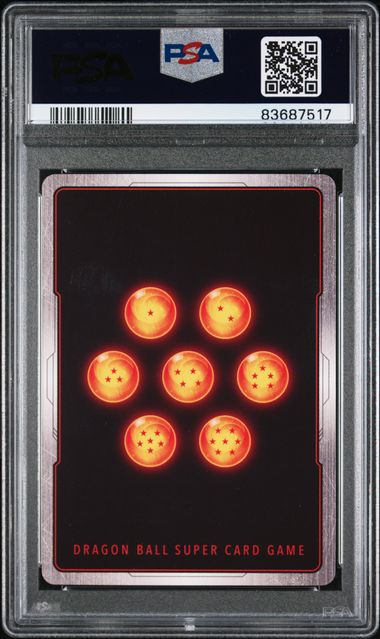 2018 DRAGON BALL SUPER CARD GAME THEMED BOOSTER 1 TOURNAMENT OF POWER #TB1-097 SON GOKU, AWKD POWER SECRET RARE - Back