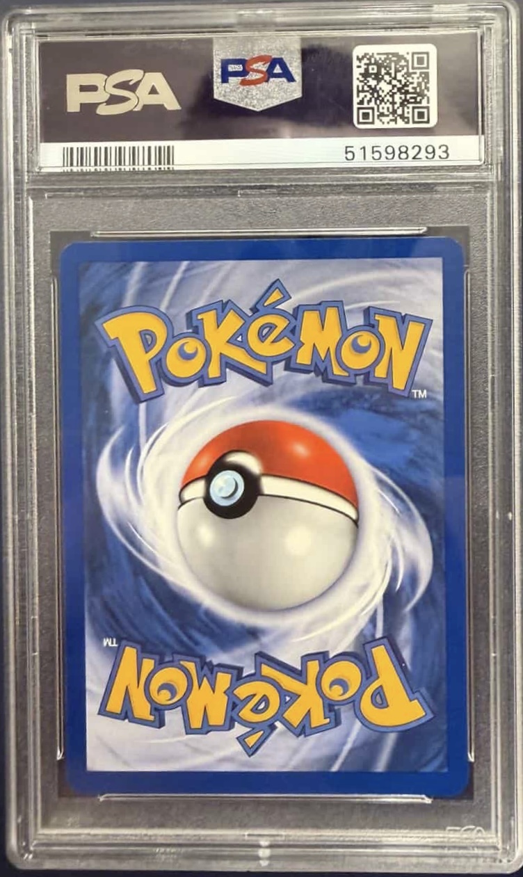 2000 POKEMON GYM CHALLENGE #29 SABRINA'S GENGAR 1ST EDITION - Back