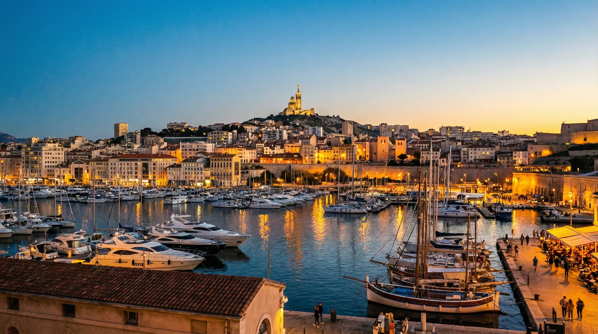 Vue panoramique de Marseille