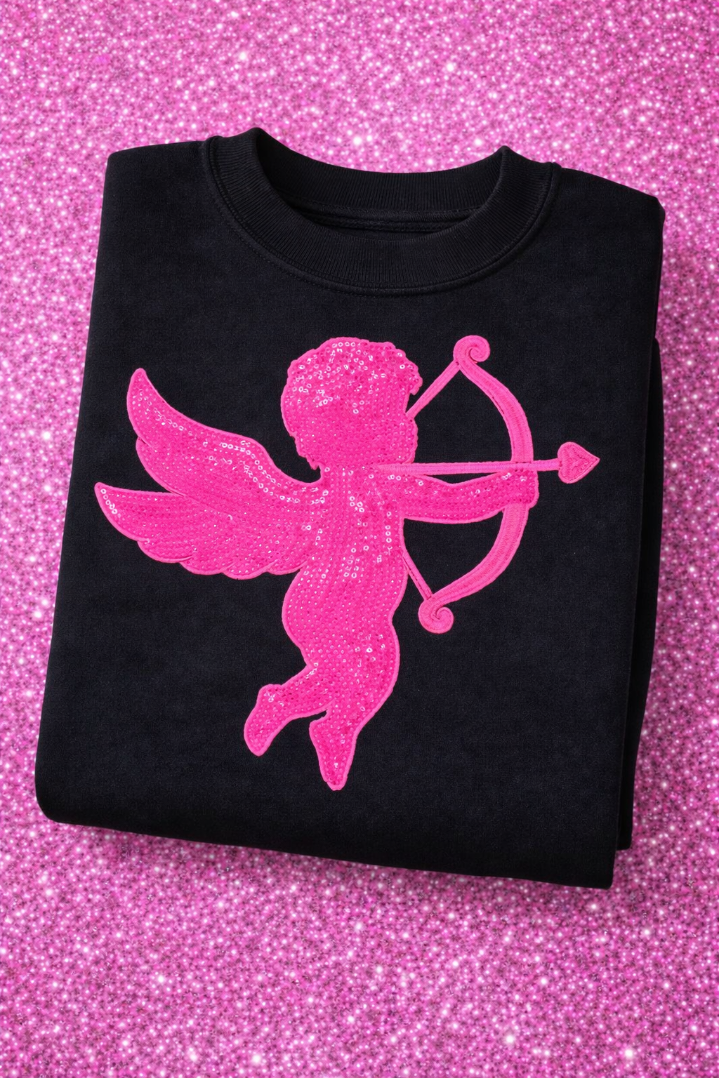 Sparkle Cupid Sweatshirt