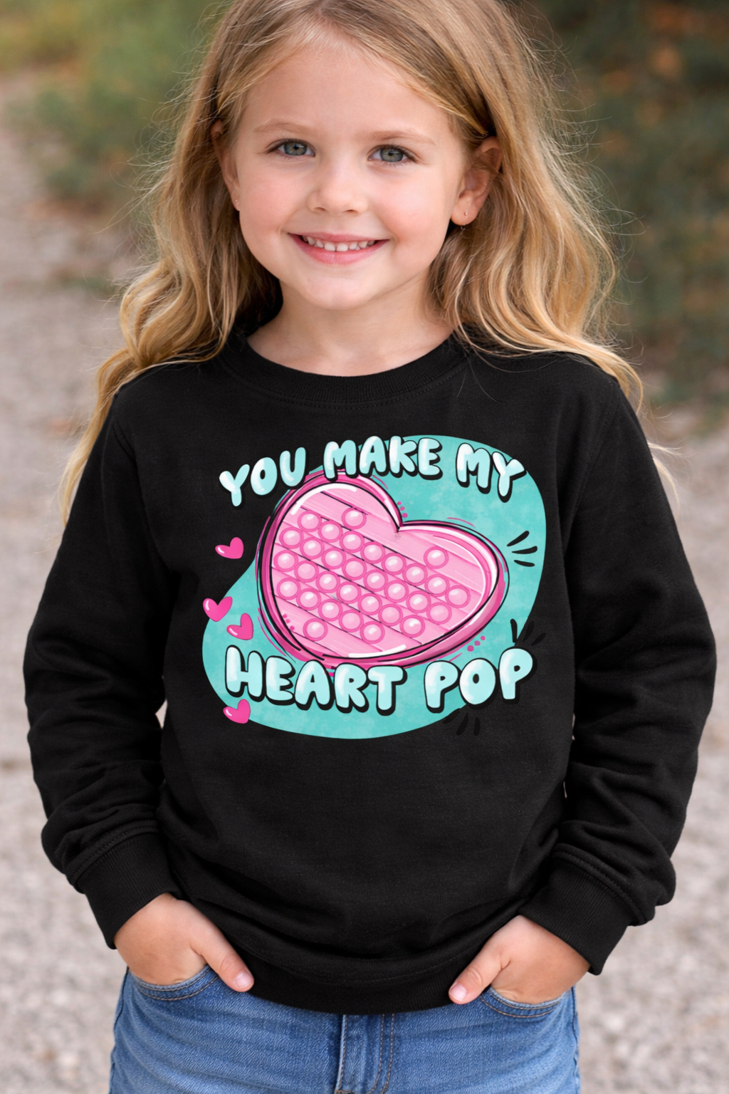 Heart Pop Sweatshirt