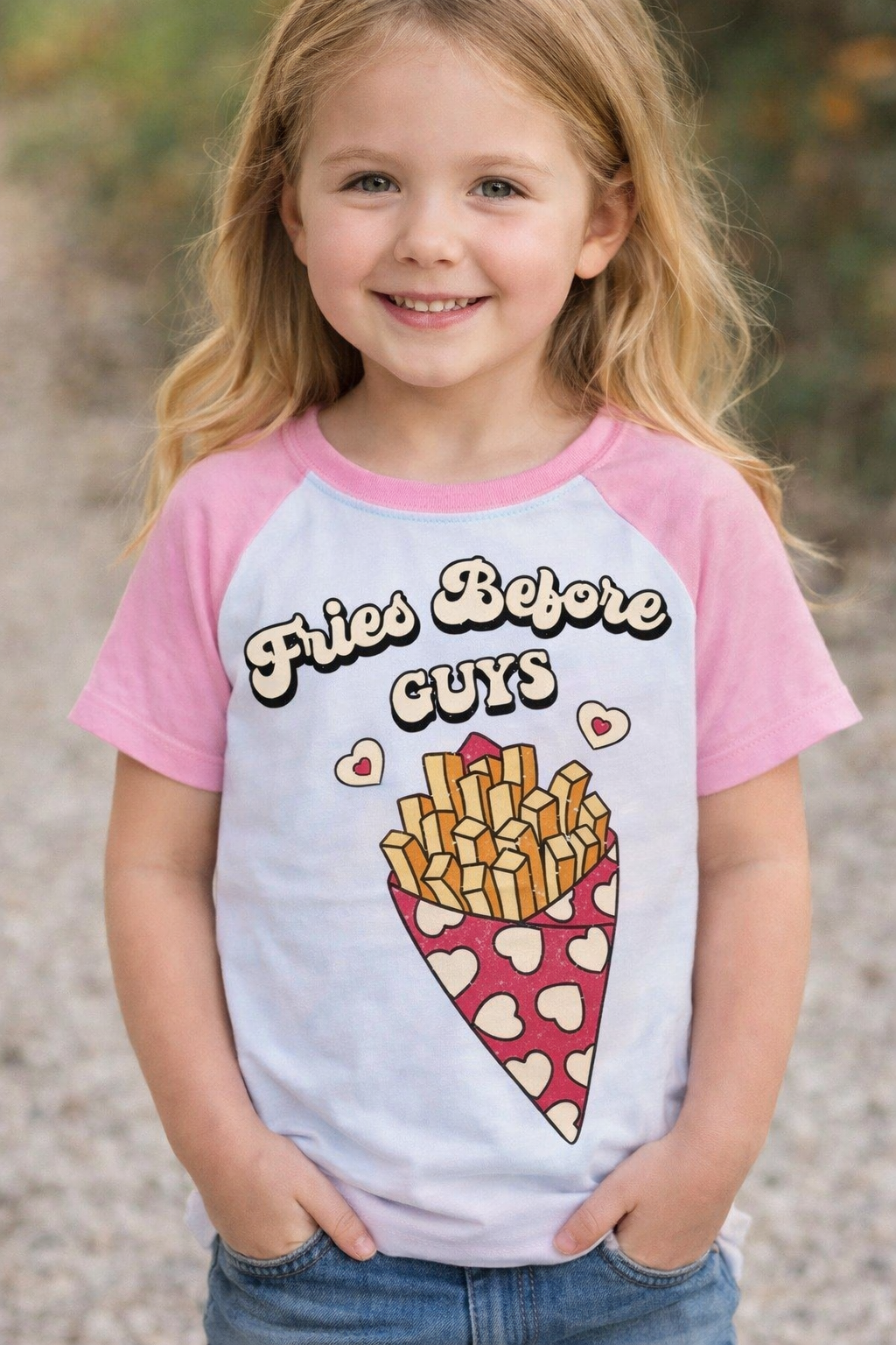 Fries Before Guys Tee