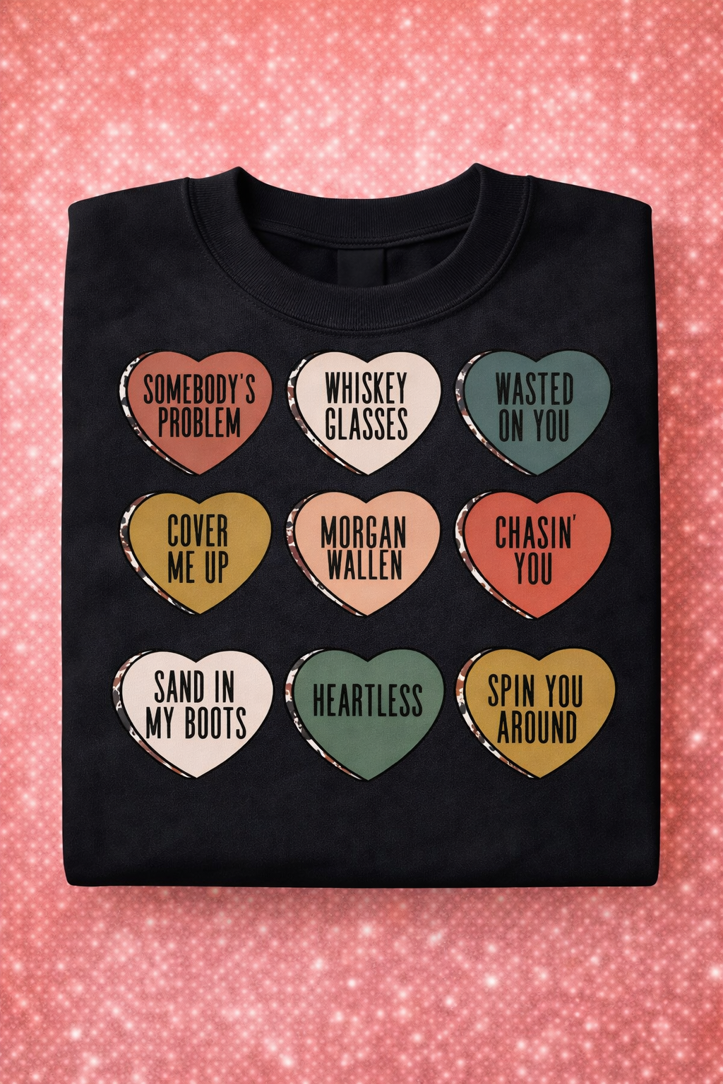 Morgan Wallen Hearts Sweatshirt