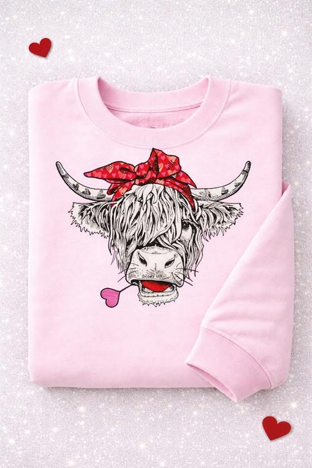 Highland Cow Valentine