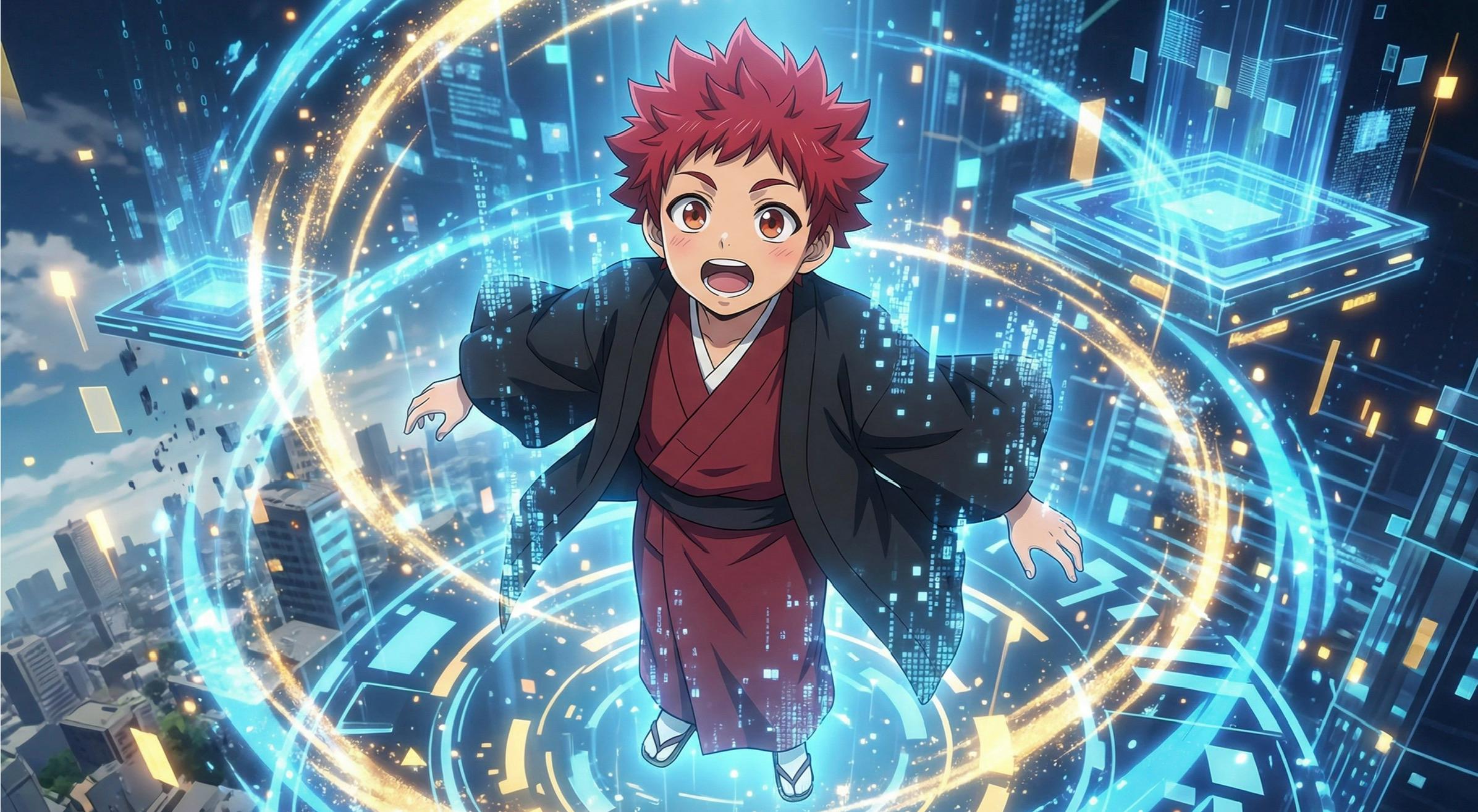 AMATO - AMATO 横顔ポートレート: AMATOの横顔ポートレート。炎のエフェクトに包まれた表情。