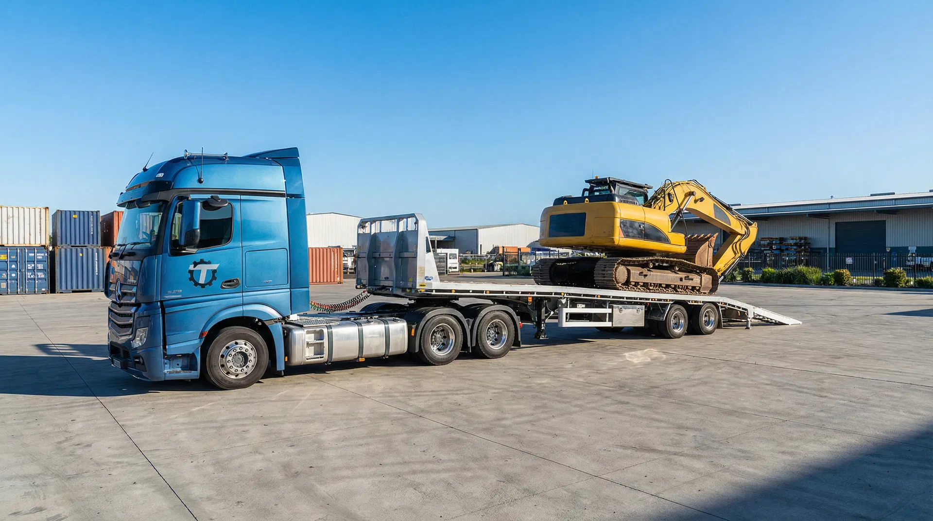 Professionelle Abholung gebrauchter Baumaschinen durch AR BauMobile