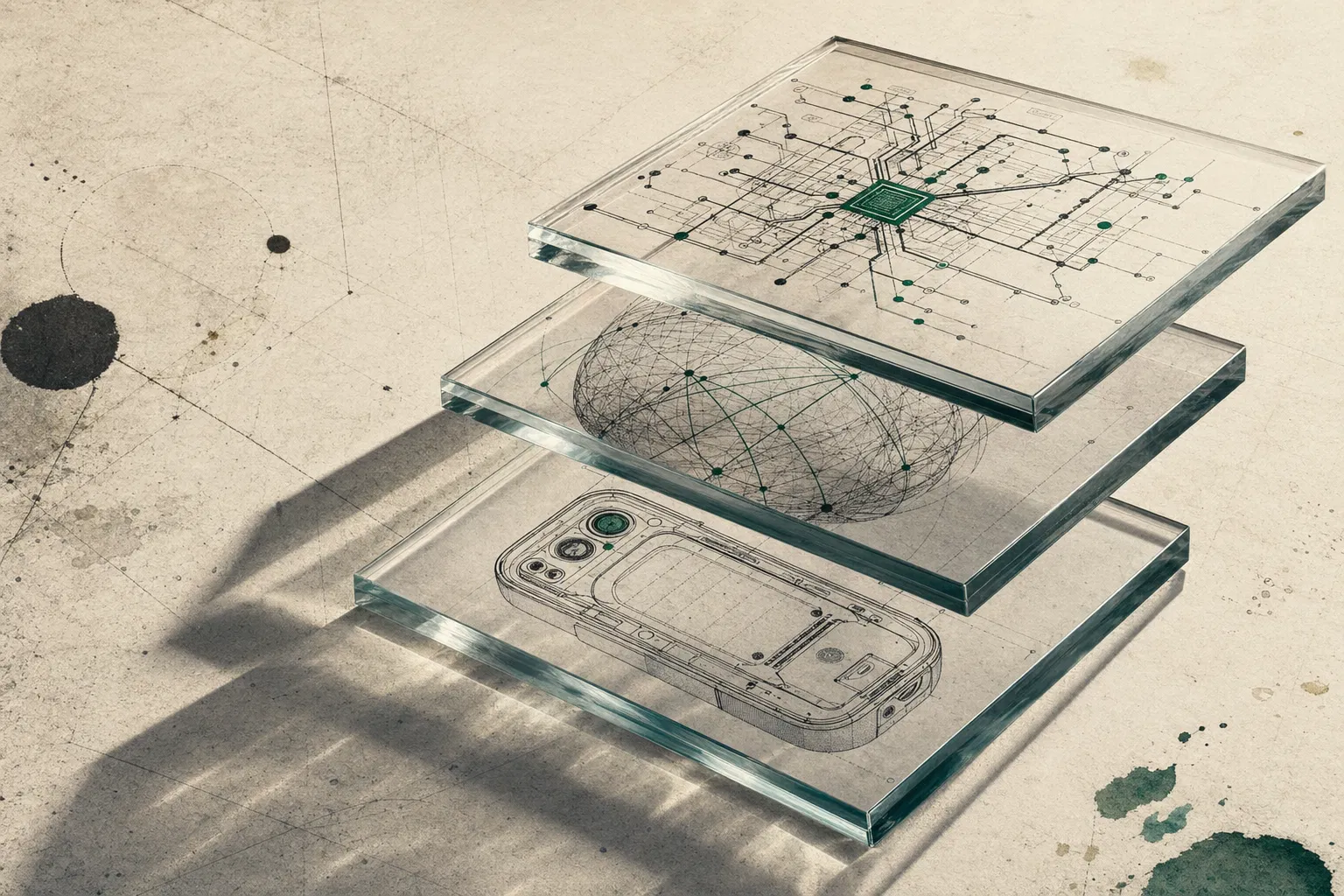 三层市场层叠概念图