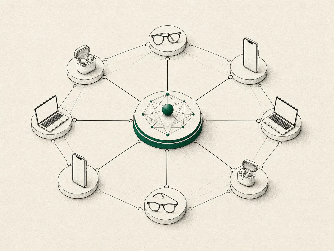 A2A 网络中的个人节点示意