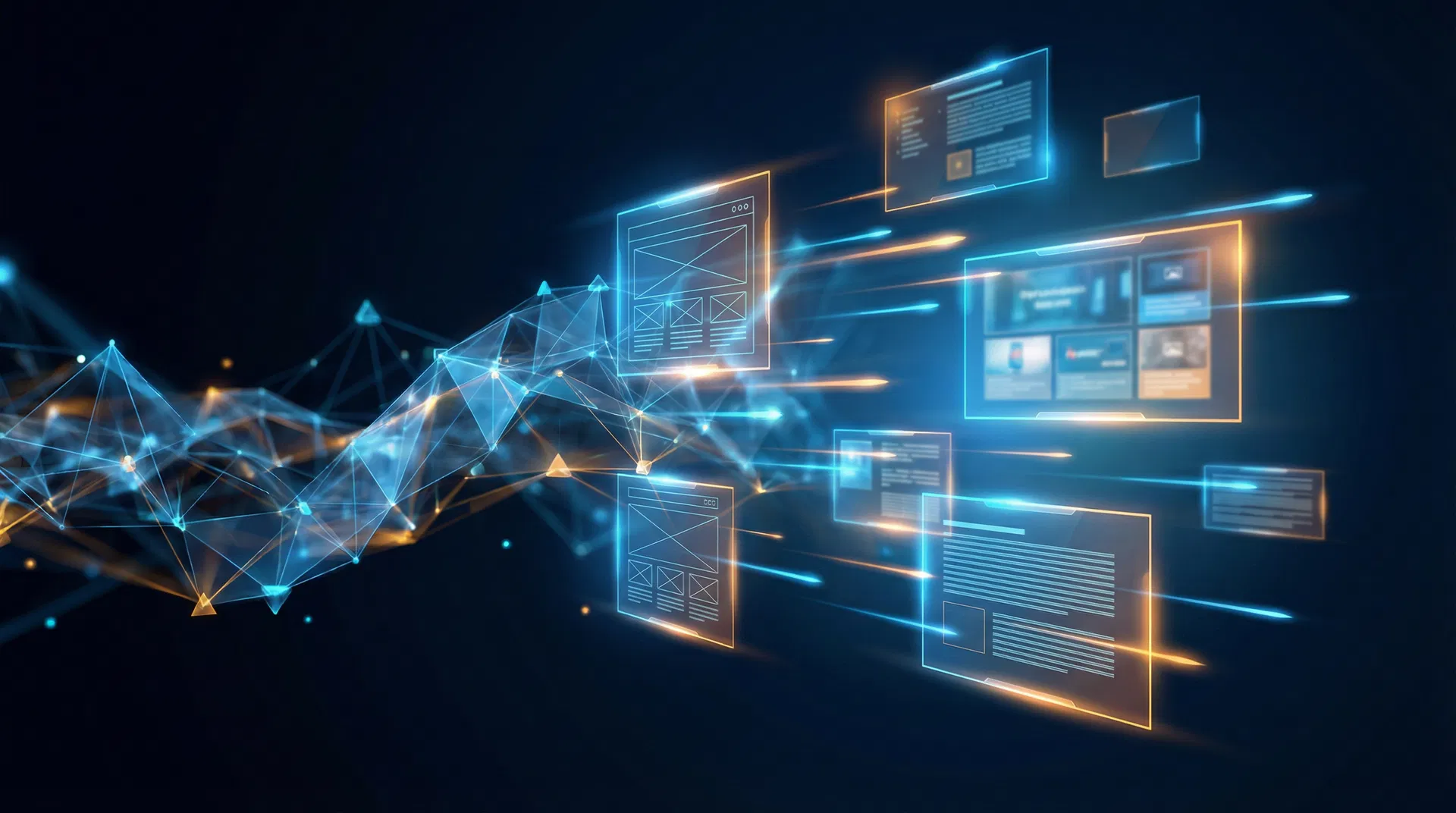 AI-powered marketing workflow visualization