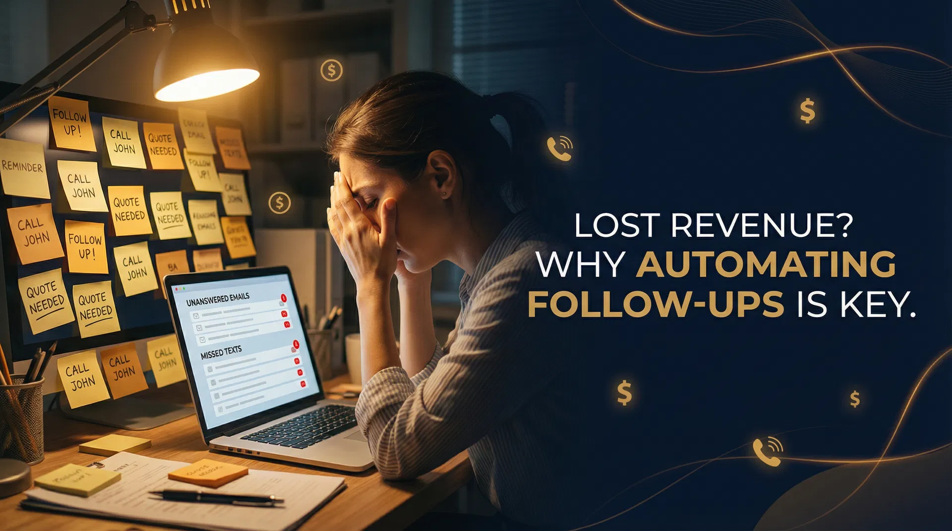 The $126,000 Follow-Up Problem: Why Most Small Businesses Don't Have a Lead Problem — featured image