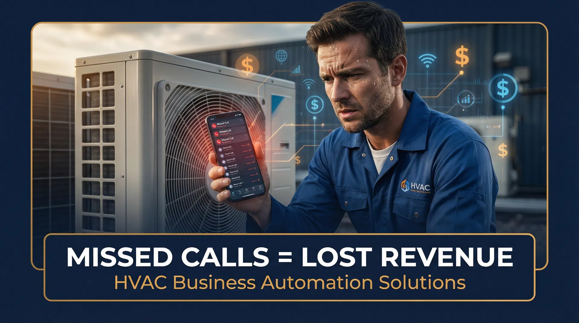 Why Your HVAC Business Is Losing $62,000 a Year to Missed Calls (And How to Stop It) — featured image
