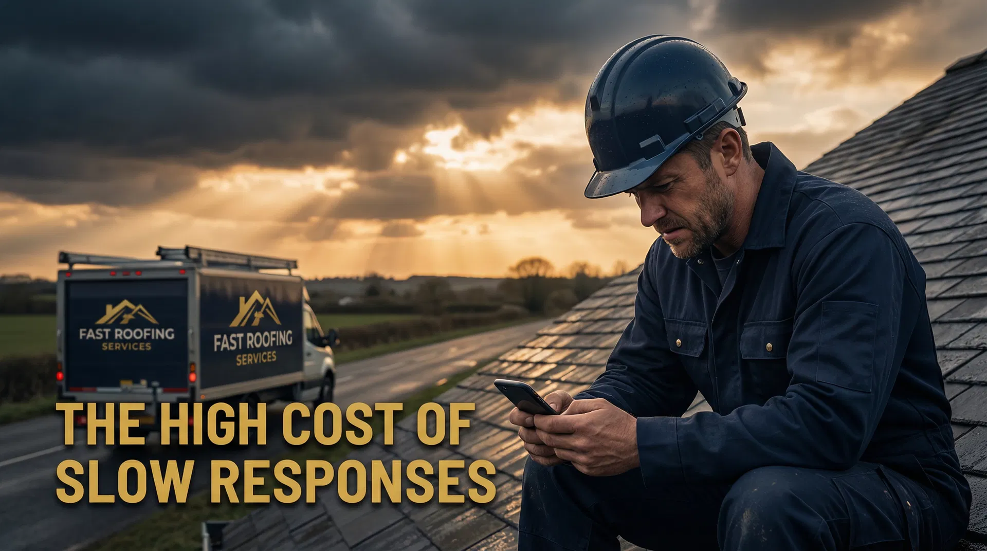 Speed to Lead: Why Roofing Contractors Lose Jobs in the First 5 Minutes — featured image