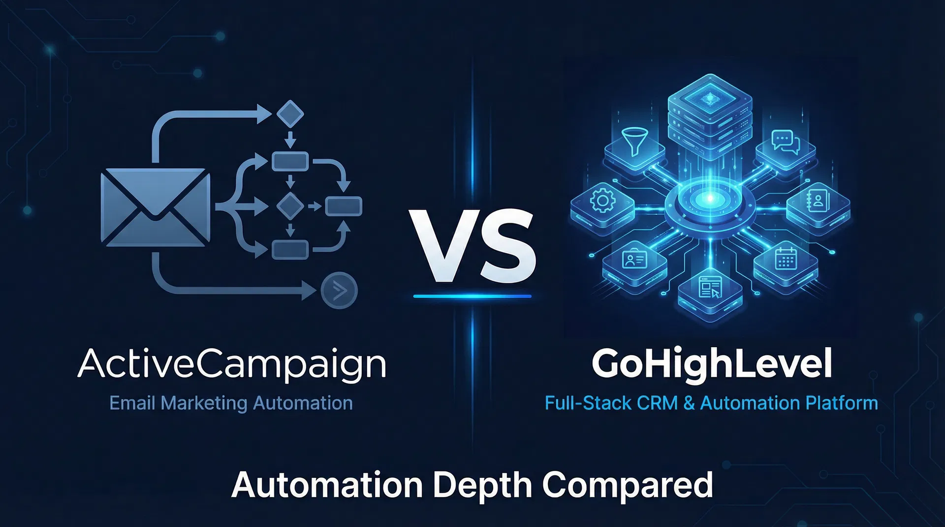 GoHighLevel vs ActiveCampaign comparison