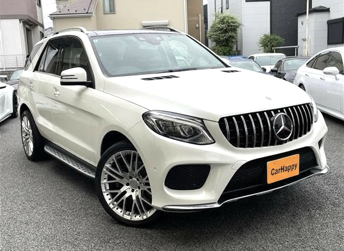 2018 Mercedes-Benz GLE 350d 4MATIC Japanese used car for export from Japan