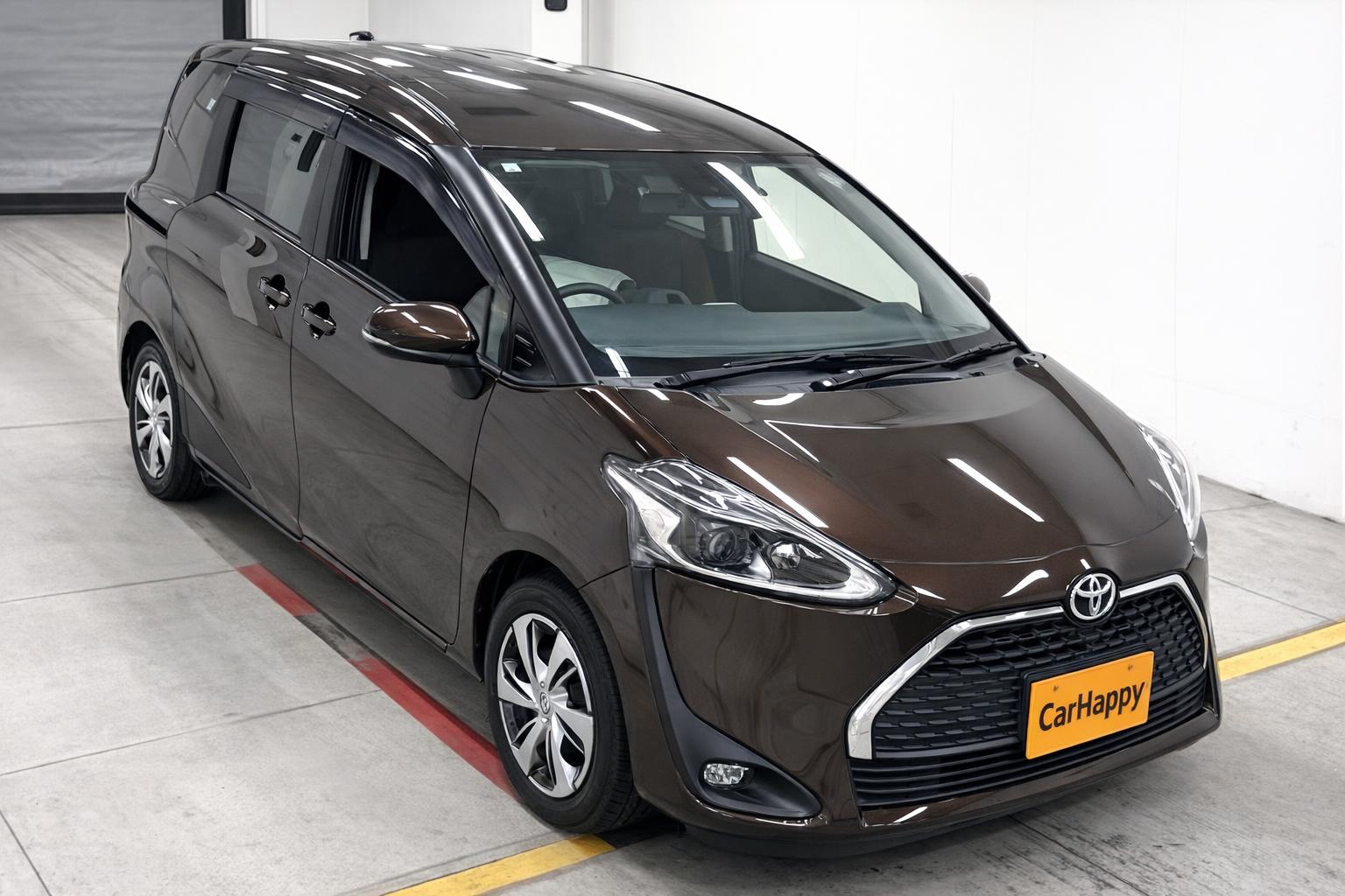 2019 Toyota Sienta NSP170G Japanese used car for export from Japan