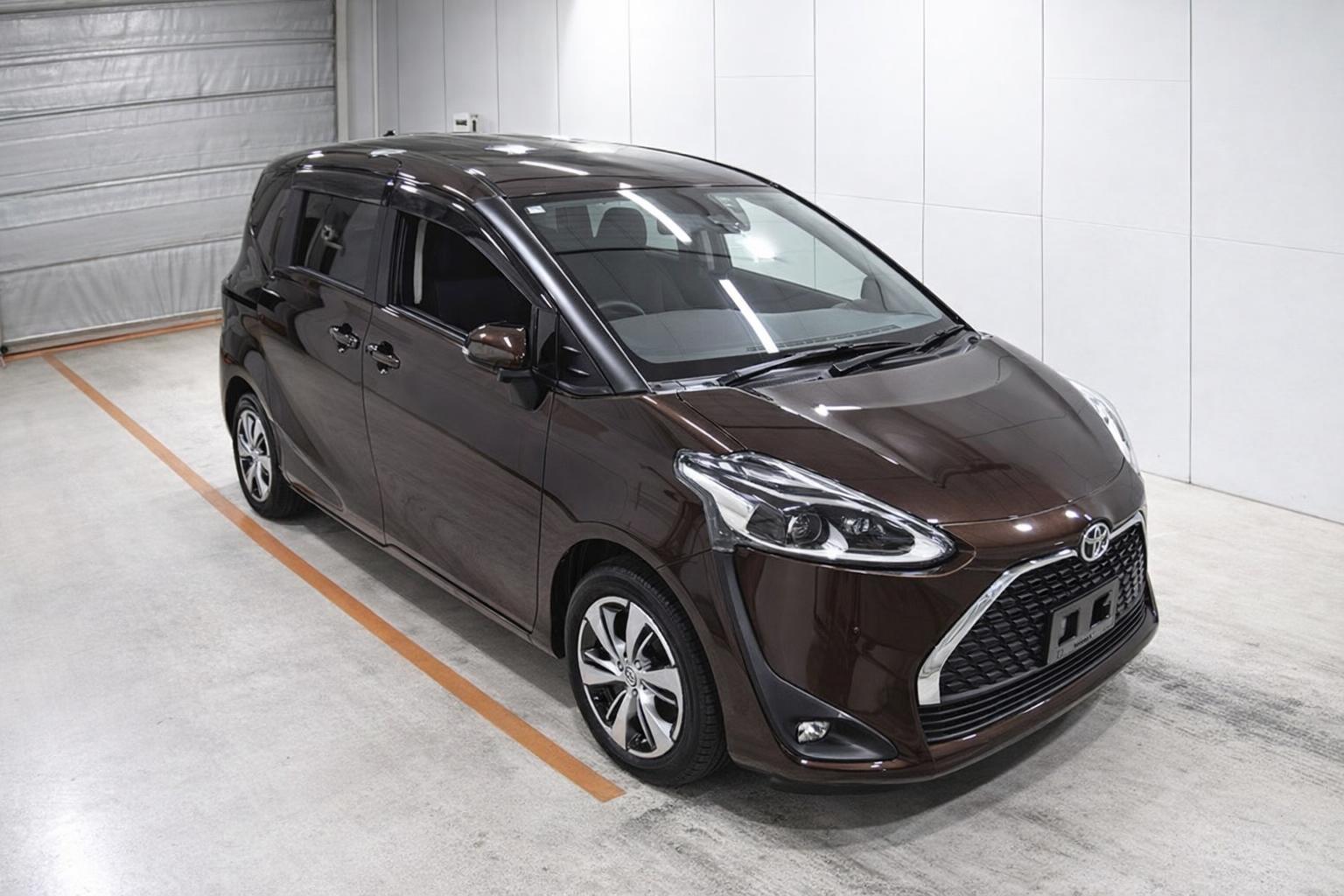 2019 Toyota Sienta NSP170G Japanese used car for export from Japan