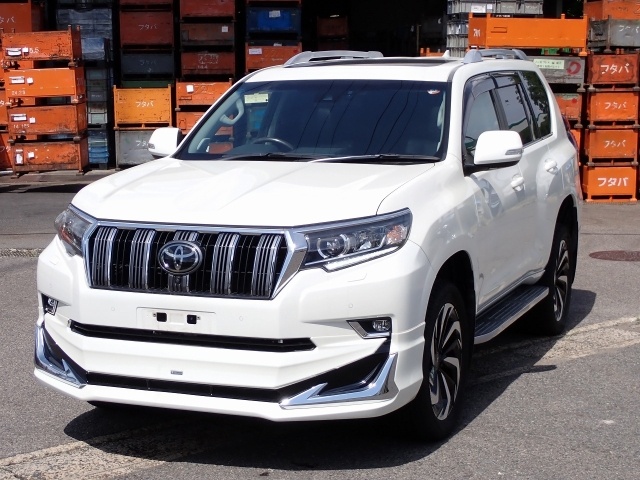 2020 Toyota Land Cruiser Prado GDJ151W TZ-G Japanese used car for export from Japan