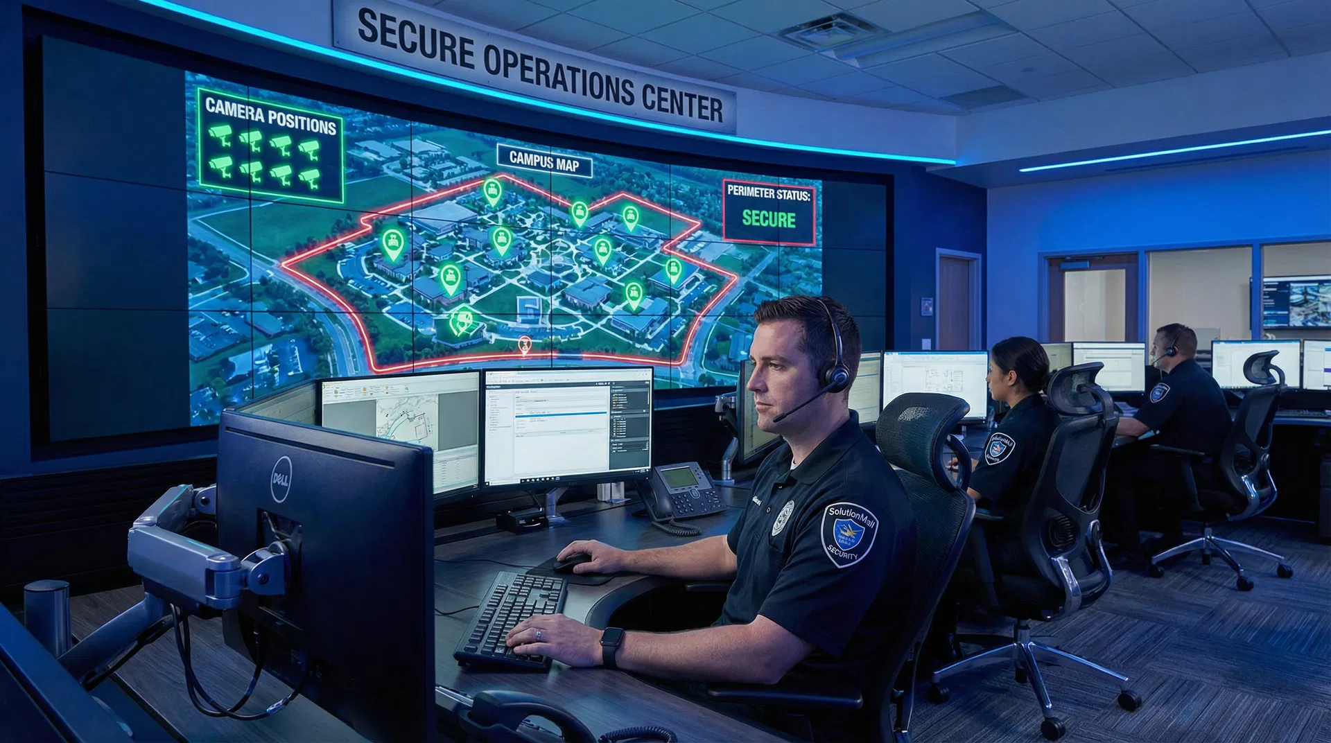 Large Campus Perimeter Storage