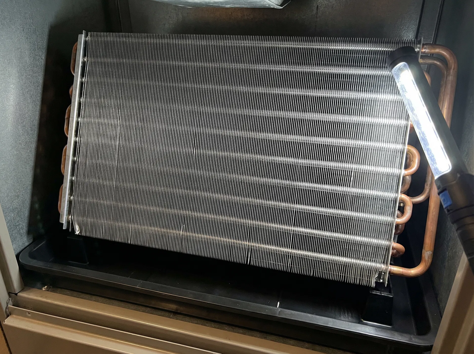 After - cleaned and restored