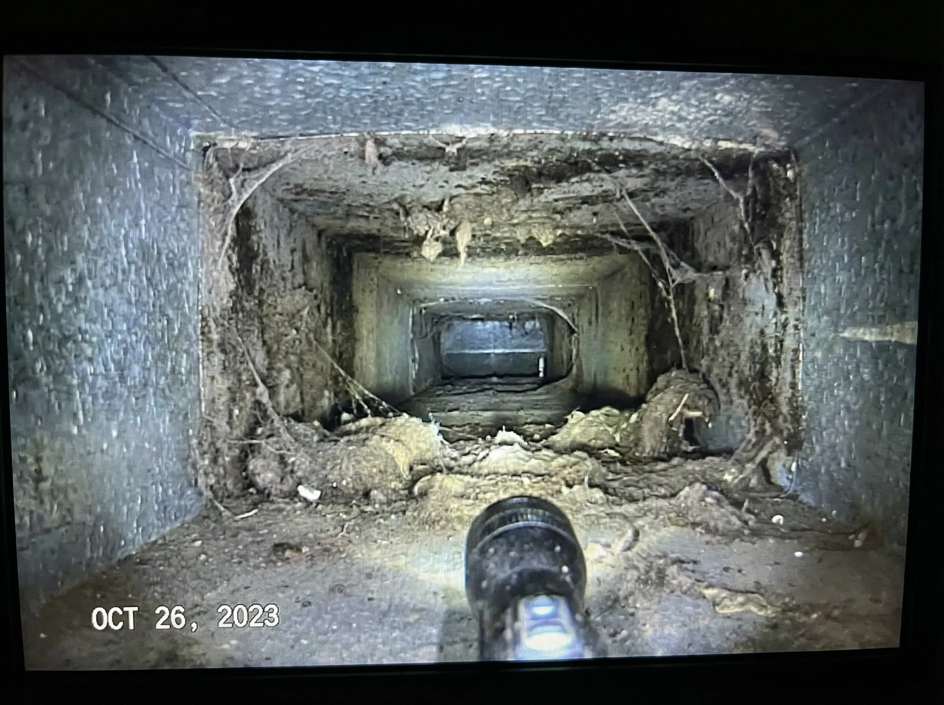 Before - before cleaning