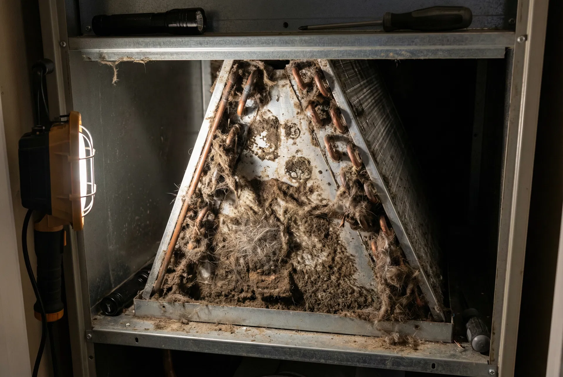 Before - before cleaning