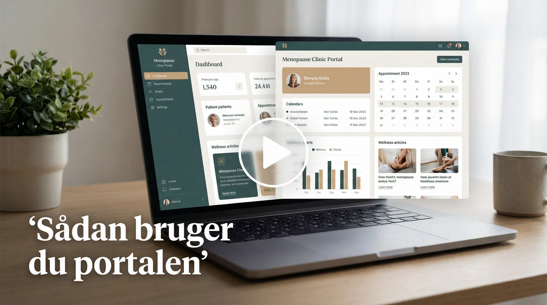 Sådan bruger du portalen