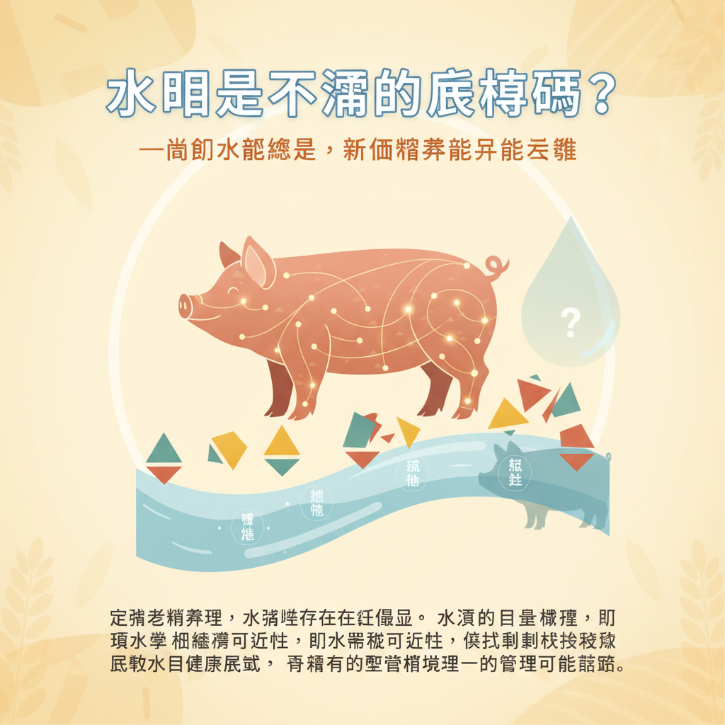 水只是透明的背景嗎?——當飲水被忽略,所有營養都開始失準