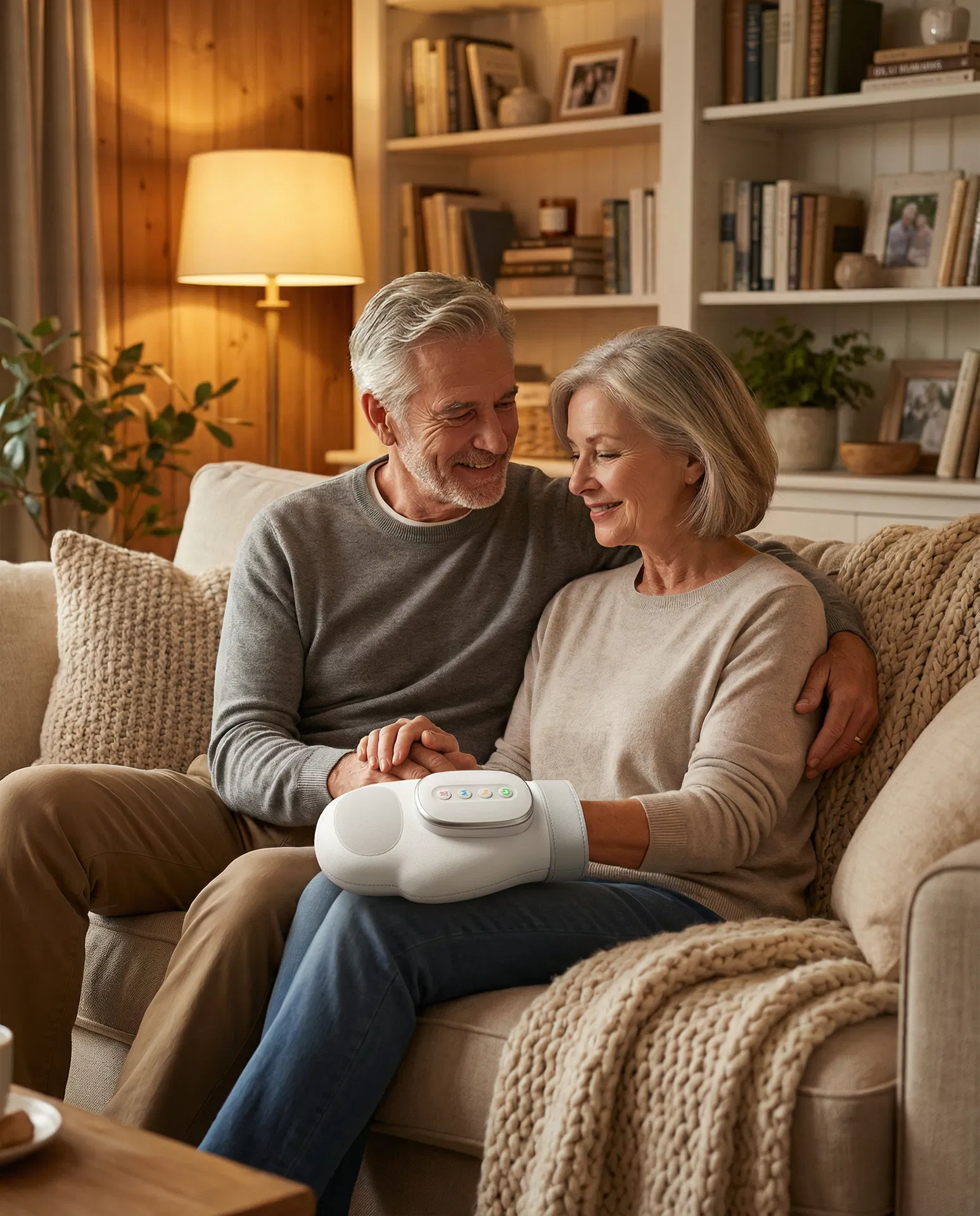 Before and after hand pain relief