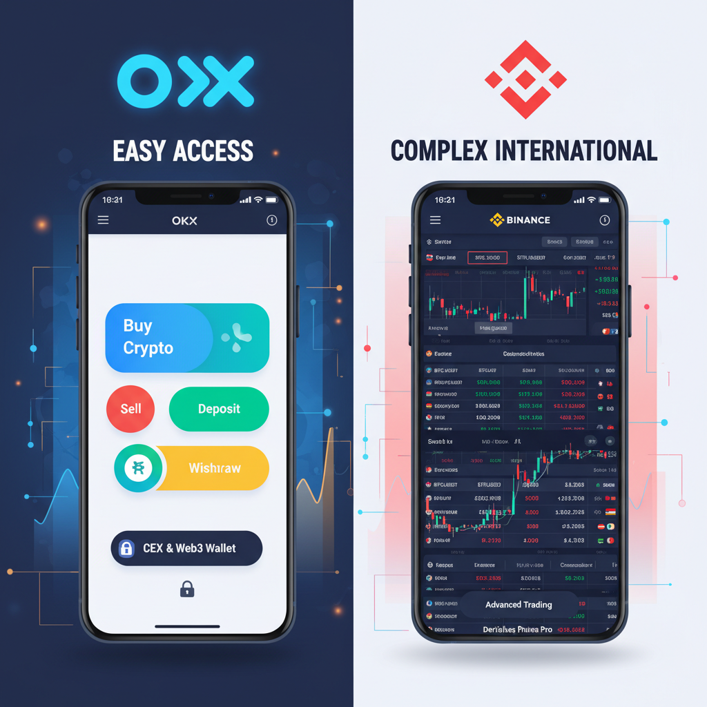 欧易和币安谁是更方便、更直观的选择？