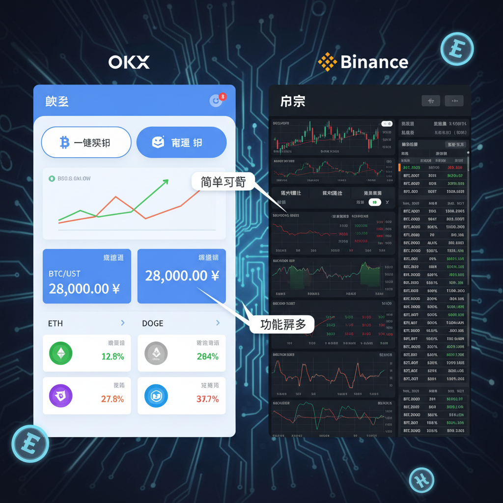 欧易和币安哪个交易所更适合国内新手？