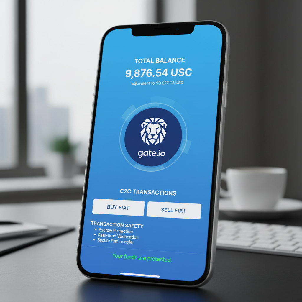 Gate.io交易所安全购买USDC图文教程