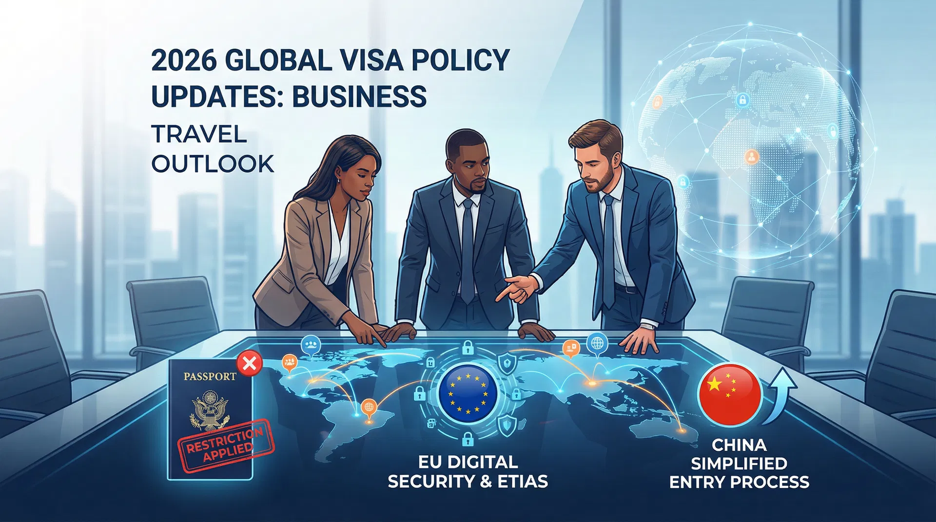 2026年各国签证政策更新：企业商旅必读指南