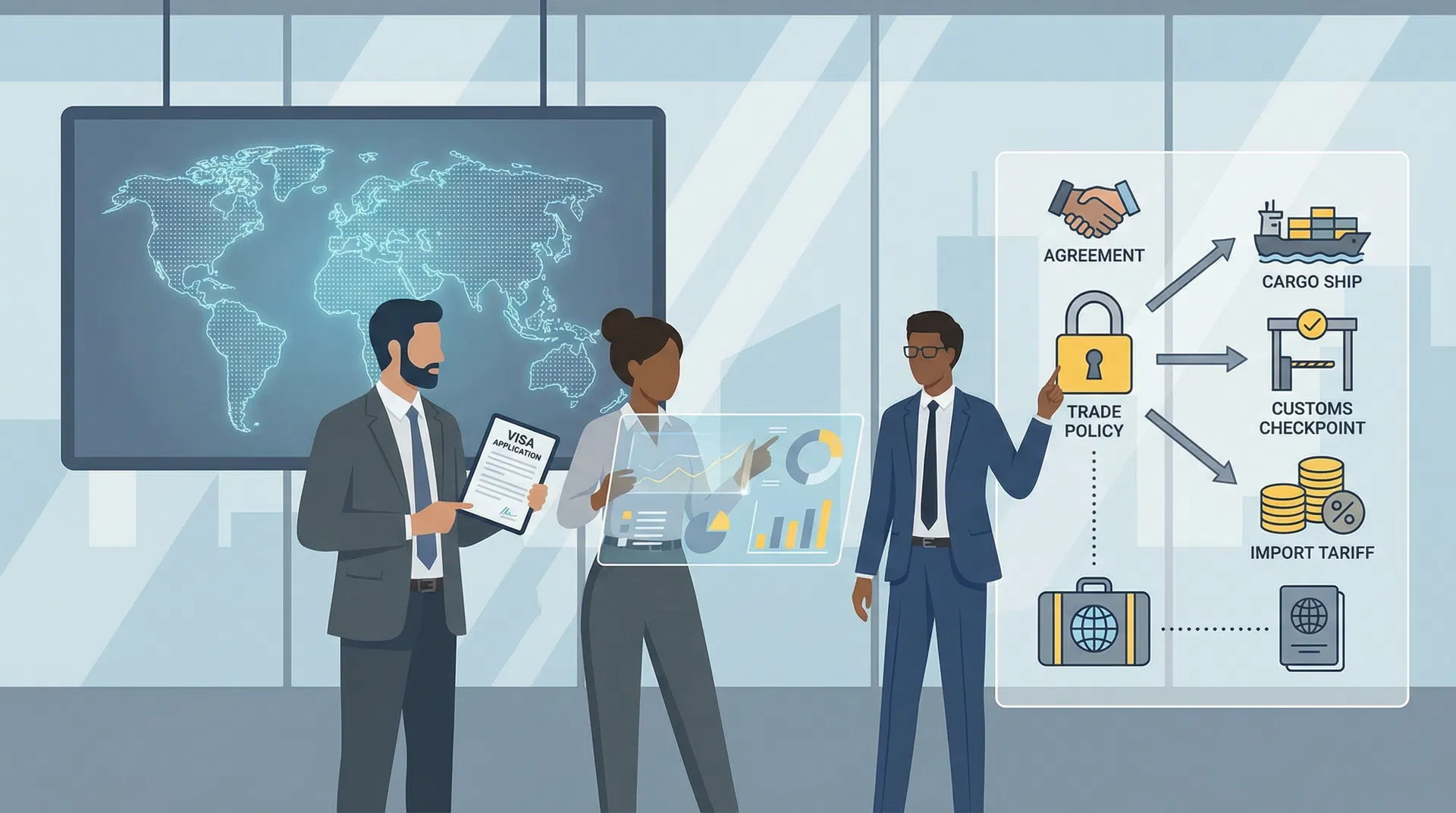 全球贸易政策变化对商务旅行的影响：关税、签证和通关流程解读