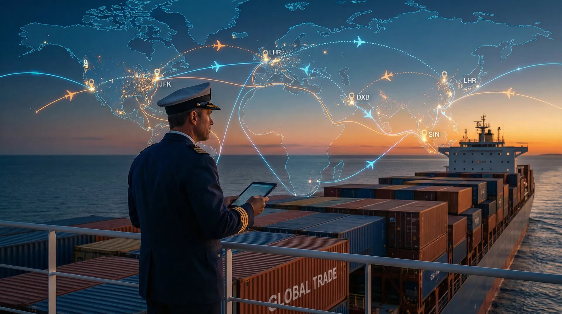 海员机票完全指南：全球海事人员出行解决方案