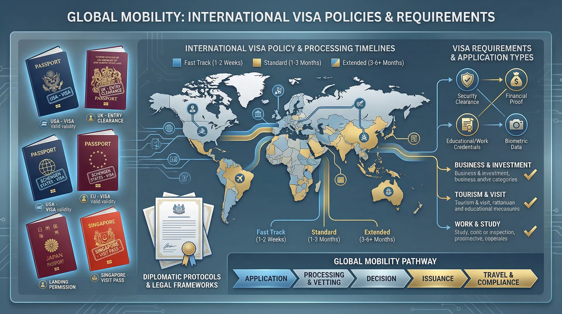 国际签证政策完全解读：2026年主要国家签证要求与办理指南