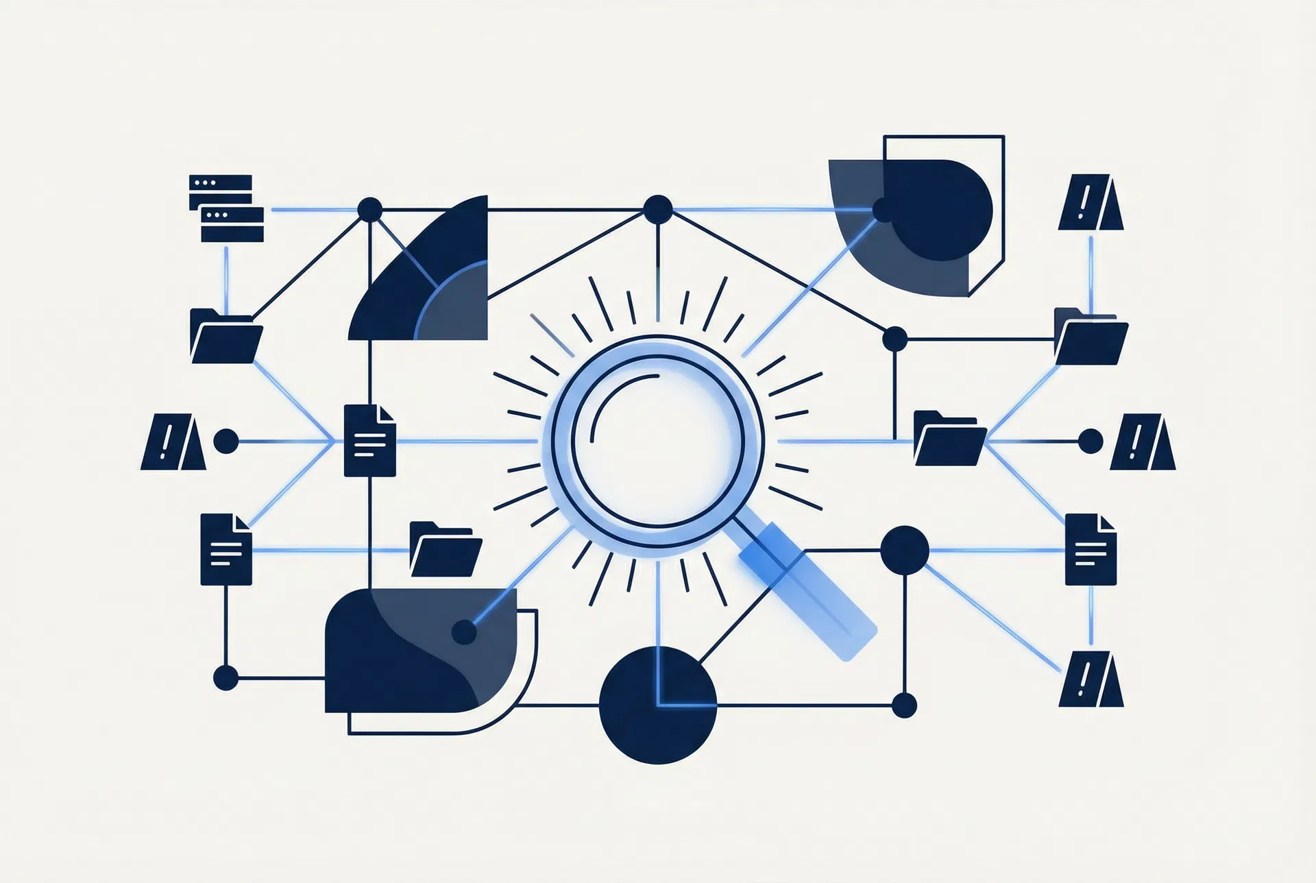Digital investigation network visualization