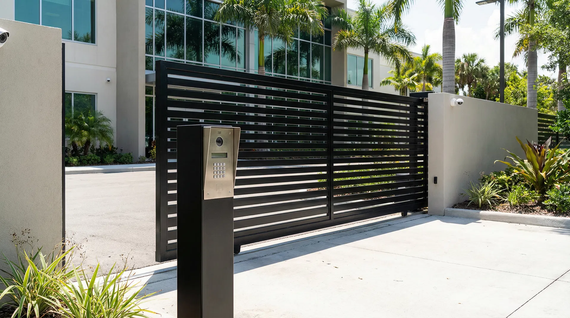 Commercial gate system