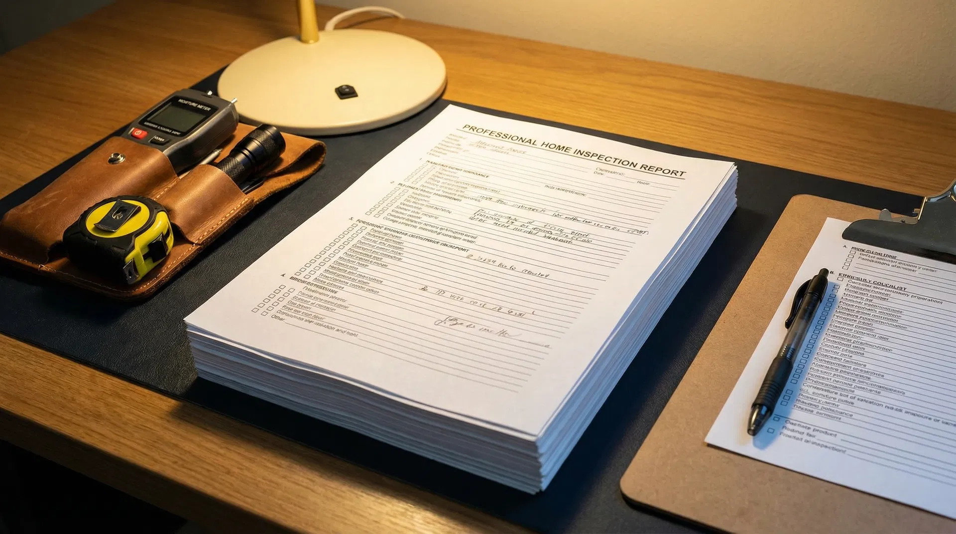 Professional home inspection report