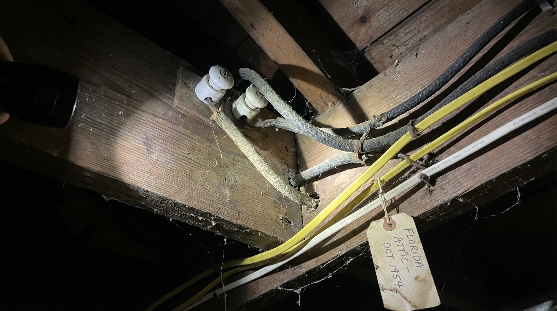 Modern home with clean electrical lines