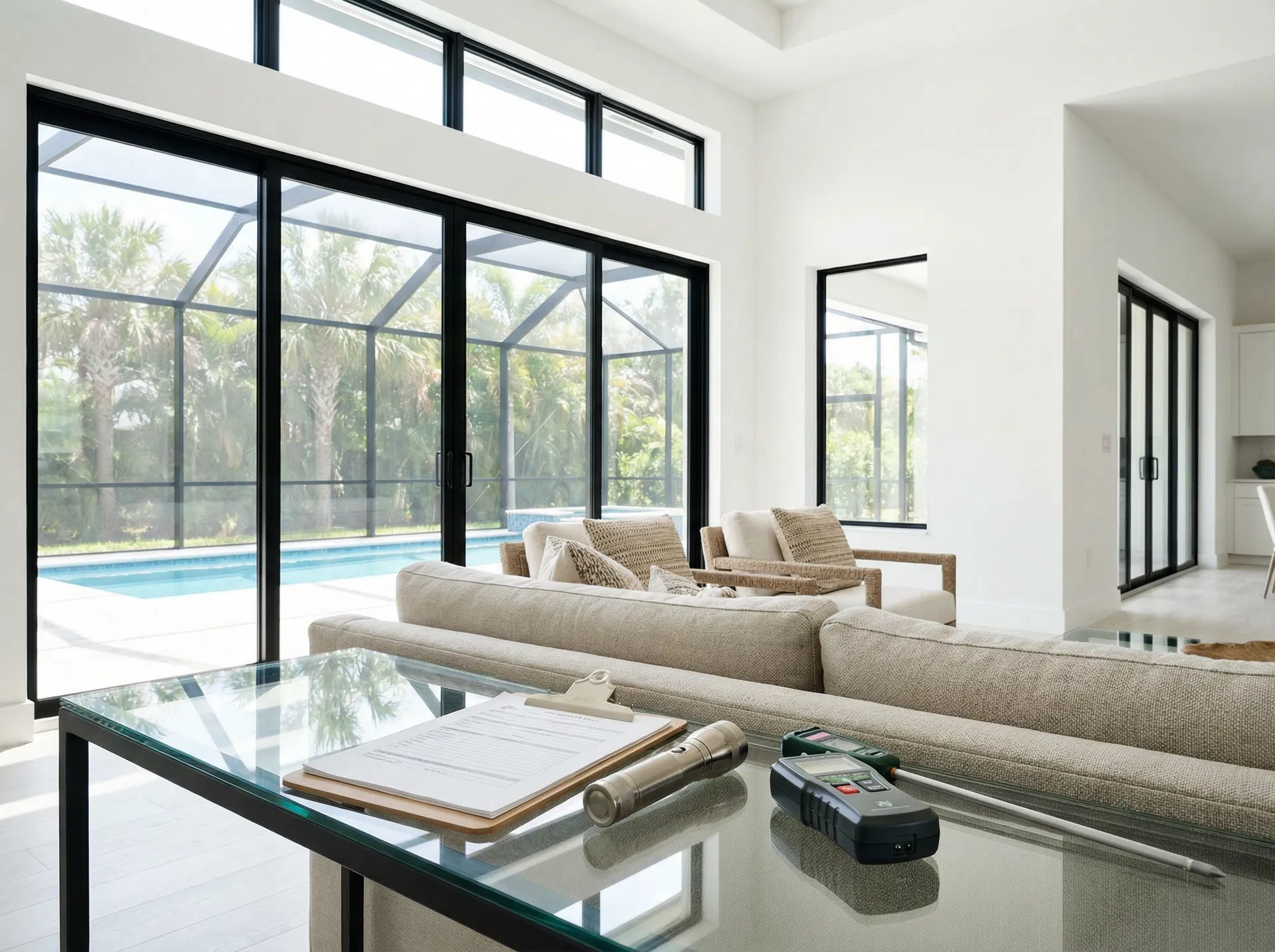 Home interior inspection