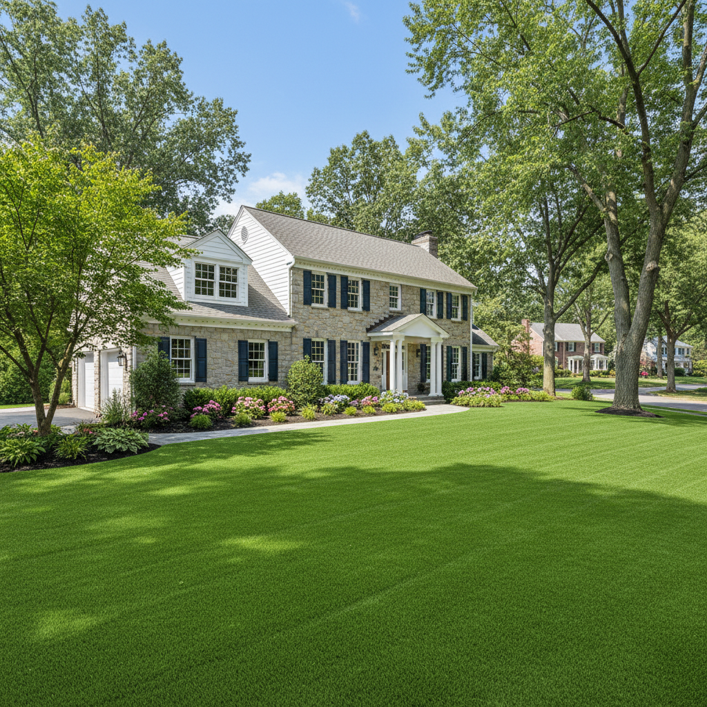Pet-Friendly Luxury Turf: Boosting Darien, CT Home Value & Pet Health - artificial grass installation by Pags The Turf Guy