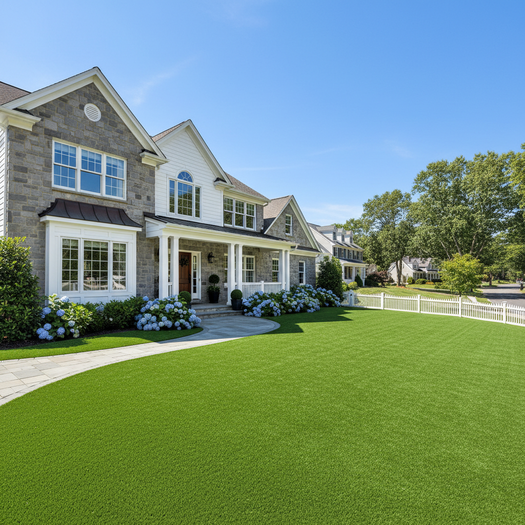 Beat Muddy Yards in CT, NYC, NJ: Artificial Grass is Your Clean Solution - artificial grass installation by Pags The Turf Guy