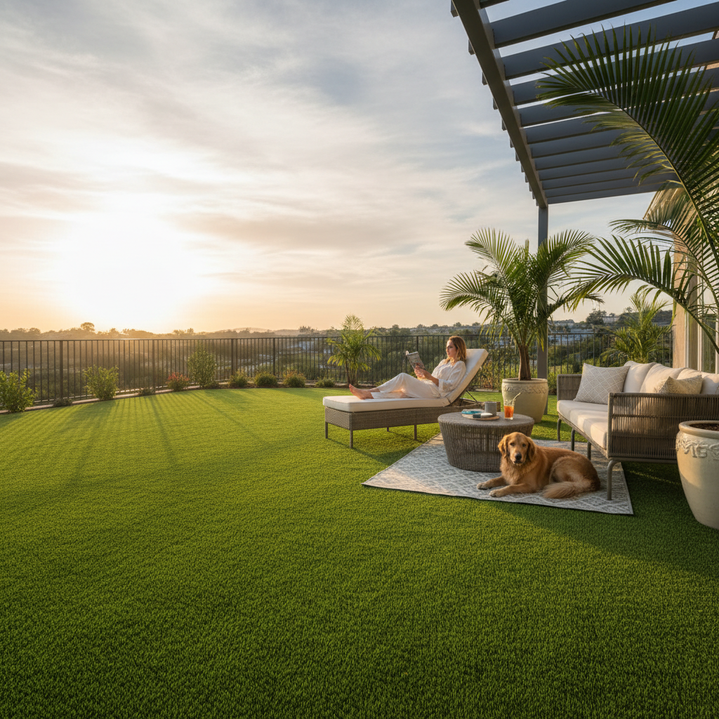 Artificial grass benefits for homeowners - golf and sports