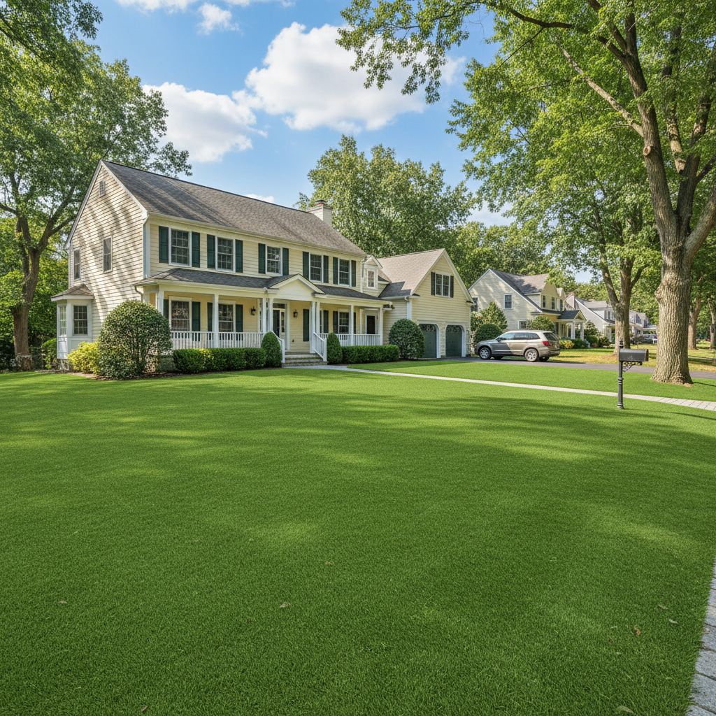 Jersey City's Staycation Trend: Why Artificial Grass is a Game Changer for CT, NYC, NJ Homes - artificial grass installation by Pags The Turf Guy