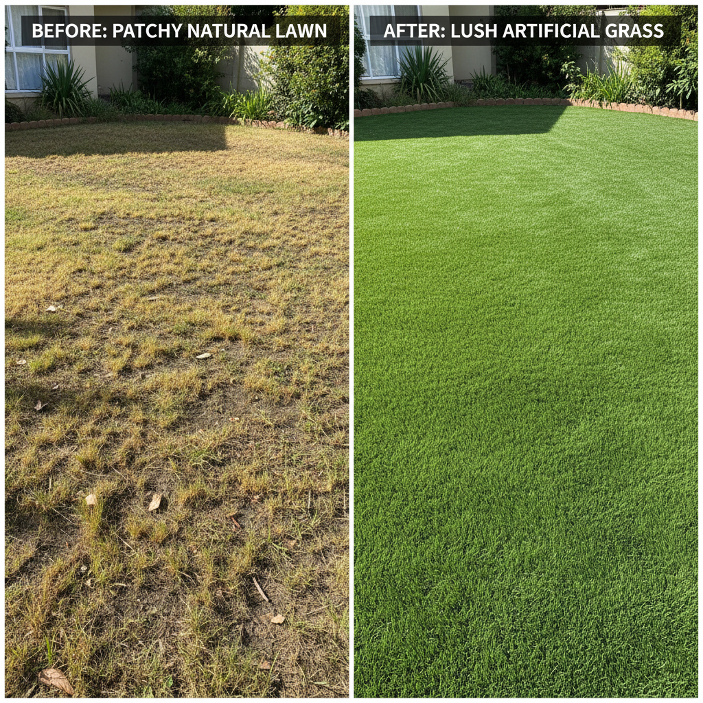Artificial grass benefits for homeowners - low maintenance
