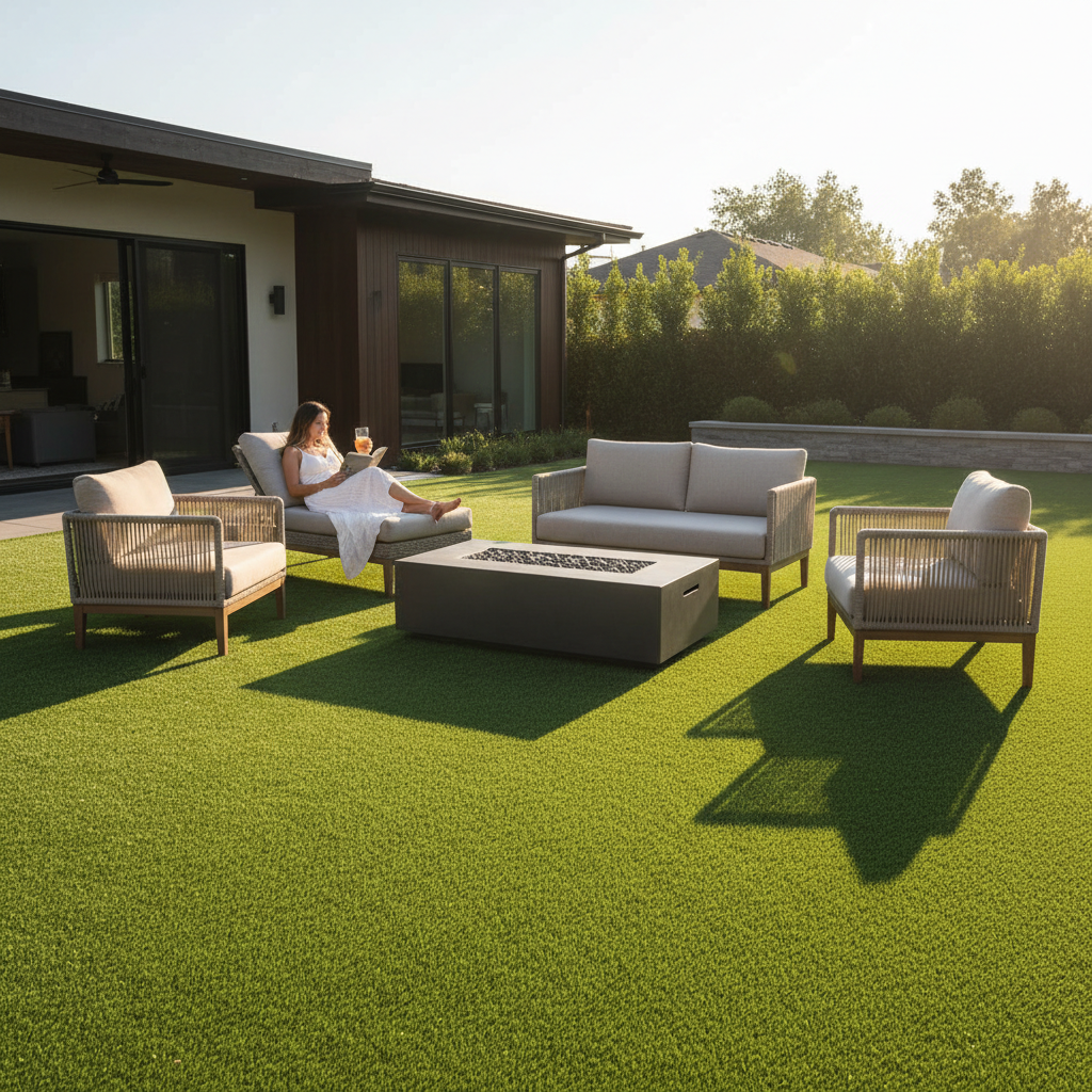 Artificial grass benefits for homeowners - water conservation and