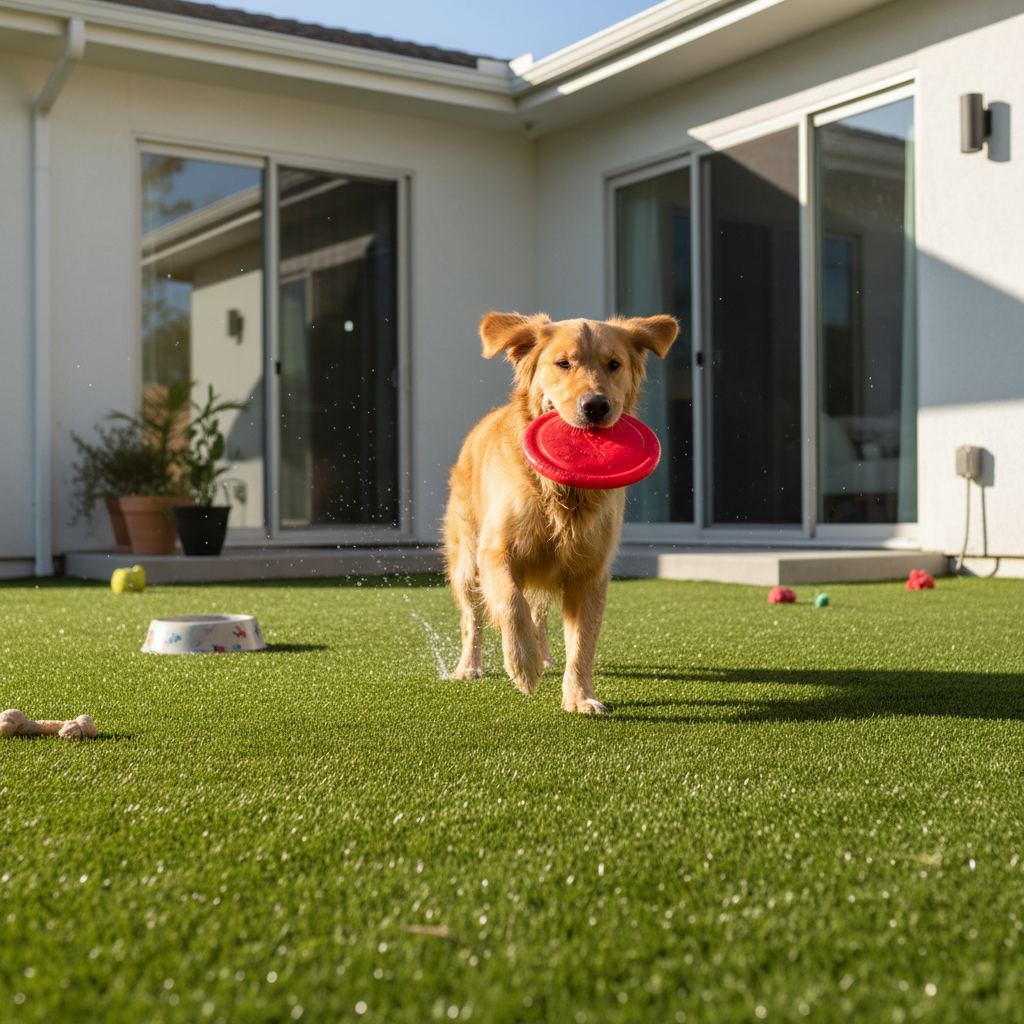 7 Dog-Friendly Backyard Ideas with Artificial Grass in CT, NYC & NJ - artificial grass installation by Pags The Turf Guy 7 Dog-Friendly Backyard Ideas with Artificial Grass in CT, NYC & NJ - artificial grass installation by Pags The Turf Guy