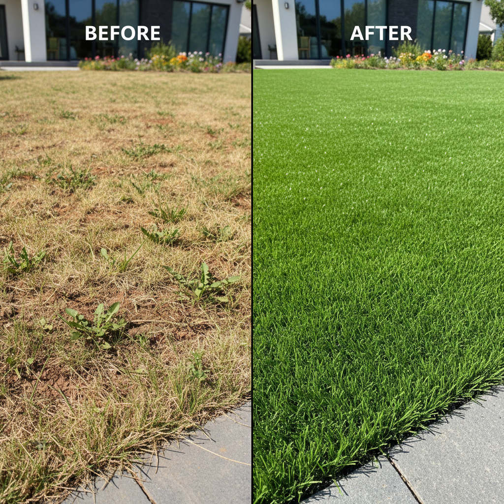 Artificial grass benefits for homeowners - low maintenance